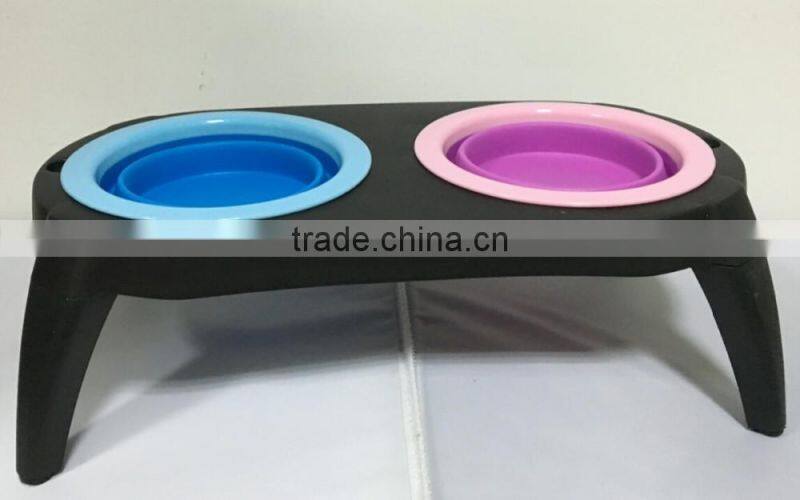 Collapsible & Adjustable Pet Bowls