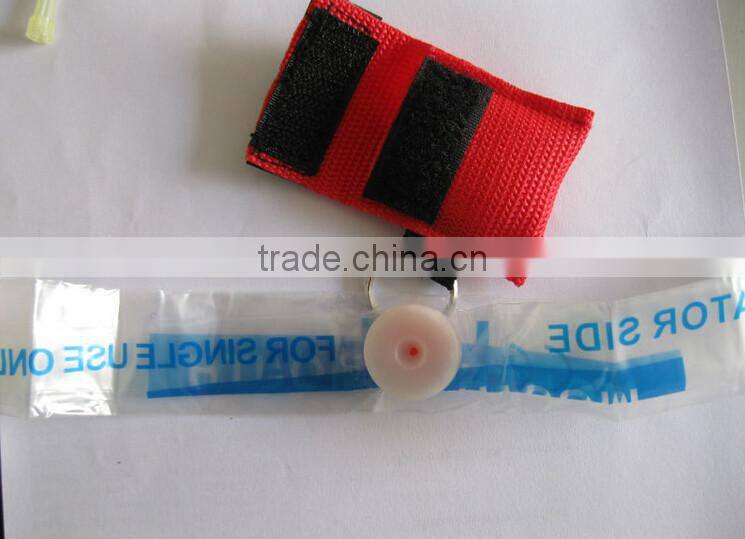 Medical products cpr face shield keychain with one-way valve