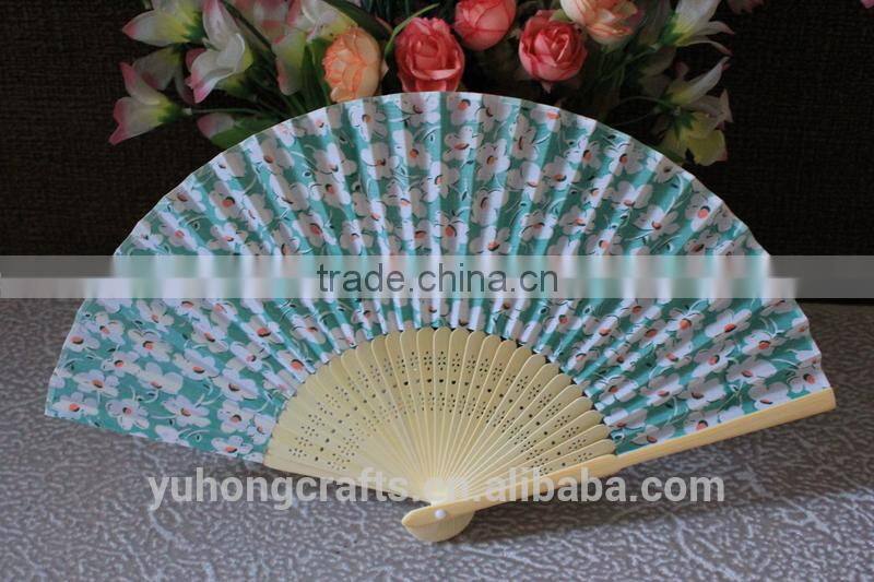 Japanese promotioning folding cloth fan