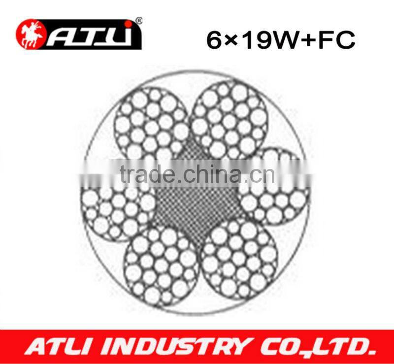 6*19W FC Steel wire for lifting