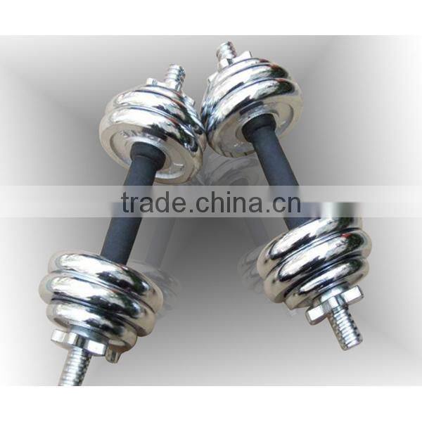 GYM equipment adjustable Fitness dumbbell 20kg 15kg set