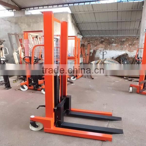 Best sale hydraulic manual stacker/ forklift for sale in dubai