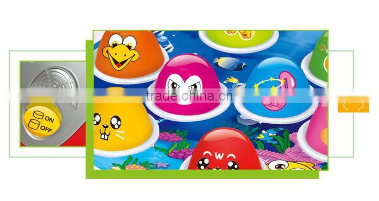 Hot selling intelligent machine hit set player game sledge hammer toys