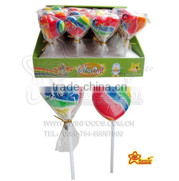 Flat Mix Fruit Lollipop/ Handmade lollipop