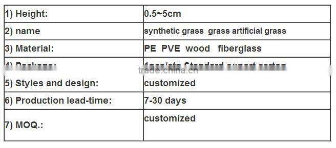 Hot selling! UV resistence garden artificial turf, landscape artificial grass