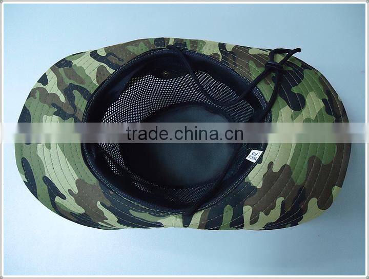 camo Bucket hat with custom design