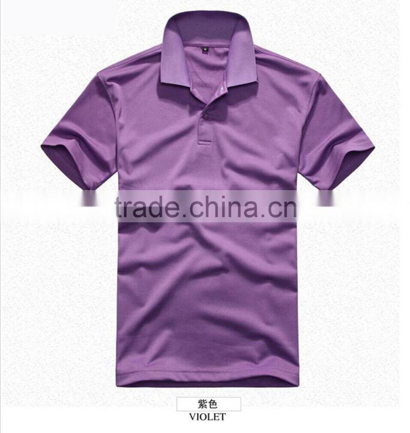 High Quality Custom Men's Boy Short Sleeve Golf Polo T-shirt Multi Colors polo shirt