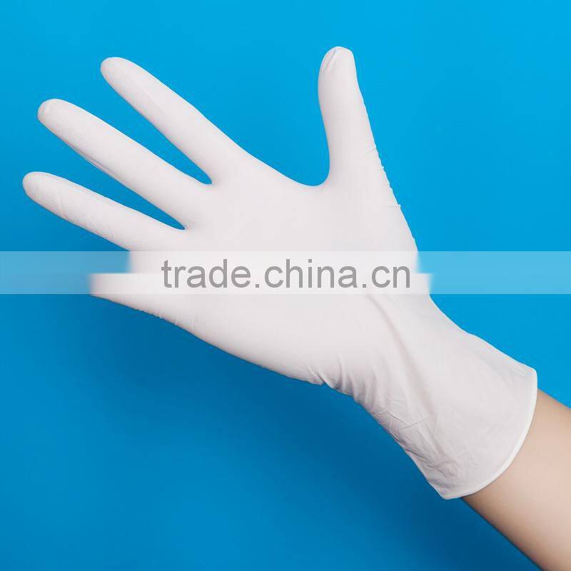 GZY 2015 bulk factory wholesale one-time latex examination gloves prices
