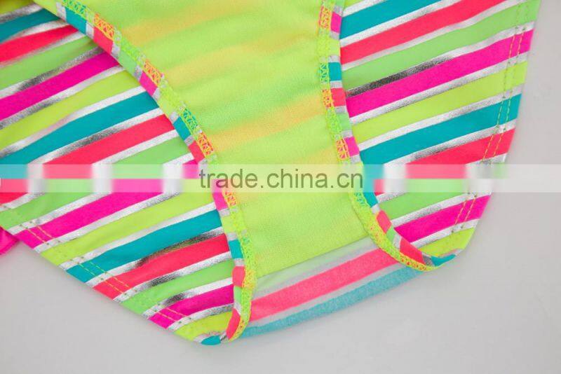China Manufacture Customized Girl Swimwear In Kids Bikini