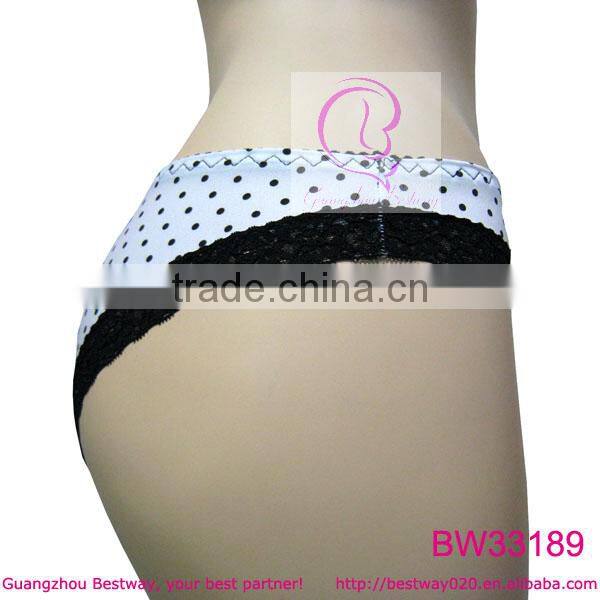 Sex picture of sex polka dot lace bikini underwear for young girls ladies women