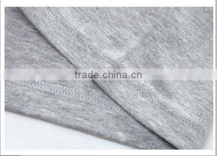 2016 men's wide shoulder 100% cotton vest sleeveless fitness elastic tank top male vest factory sale