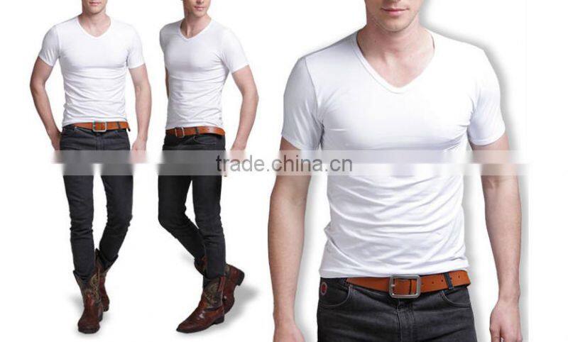 high quality custom cotton t shirt for men