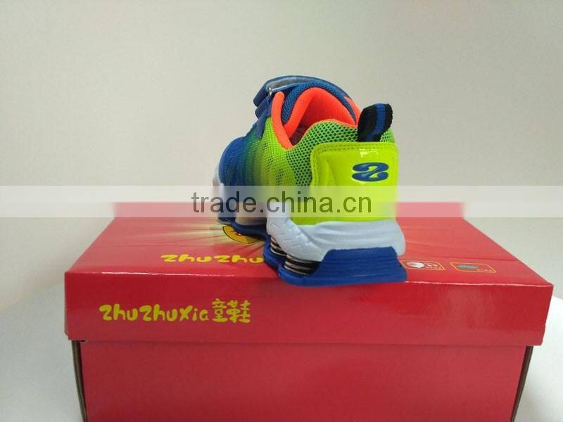 Fashion Mesh upper air kids sports shoes child shoe from china shoe factory