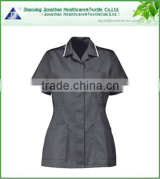 Hospital use nurse women type tunic uniforms