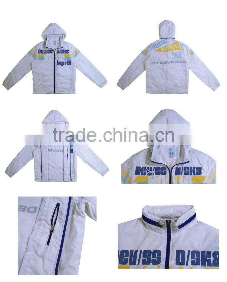 Fashion Men's Waterproof Printing Jacket