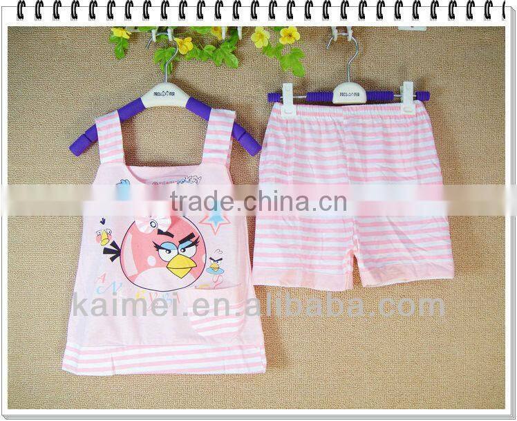 kids carton printed vest speelwear