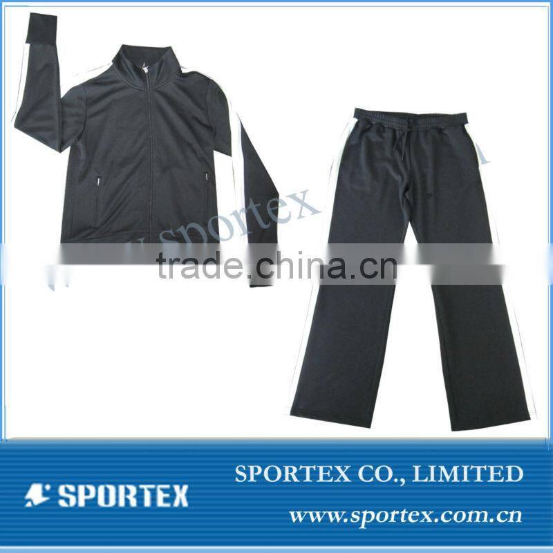 Mens high quality tracksuit/jogging wear/mens training suit