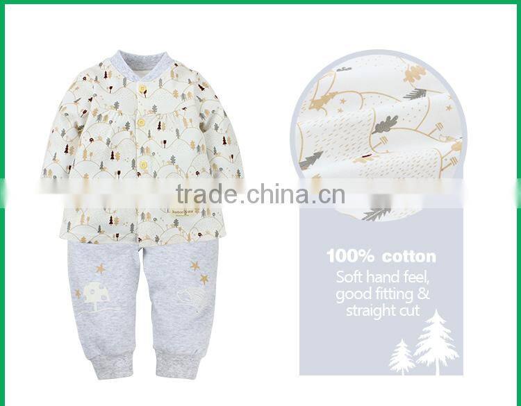 Children clothing set boutique cheap matching baby clothing set for newborn