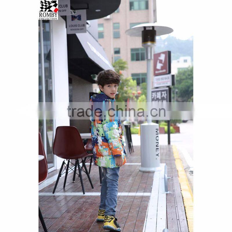 Children Winter Jacket Printed Girls Fashion Down Jacket