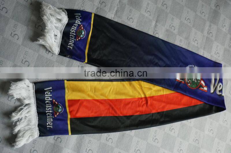 design knitted polyester scarf