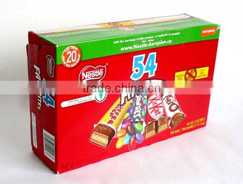 tear open for candy packaging box