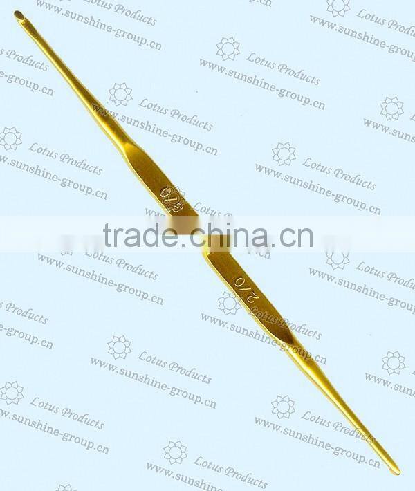 2017 High Quality Alu Crochet Hook Double Point 008