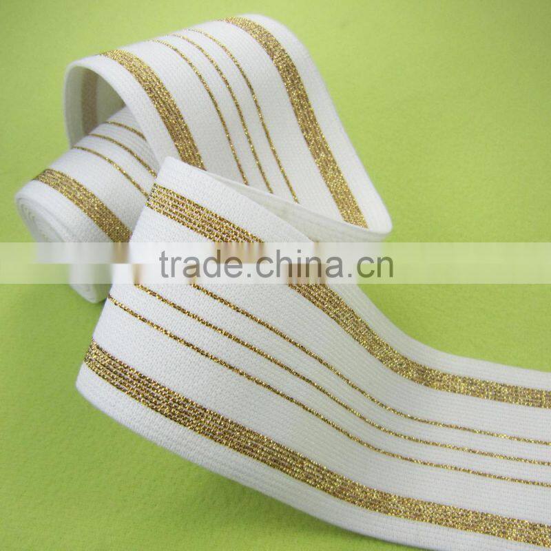 striped elastic ribbon