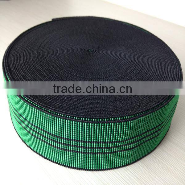 polyester elastic webbing for furniture chair