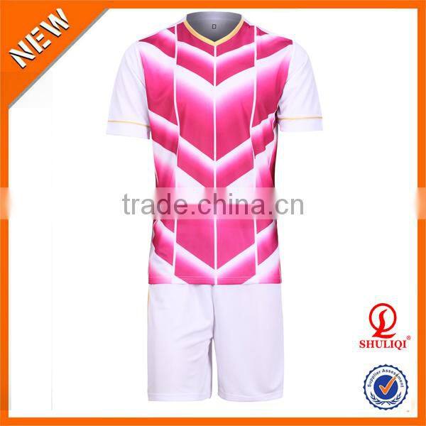 wholesale men sport wear, custom blank soccer jersey H-677