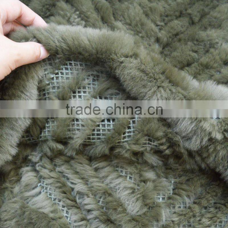 SJ497-02 Cheap Mexico Dropping Selling Fashion Rabbit Shawl Coat Fur