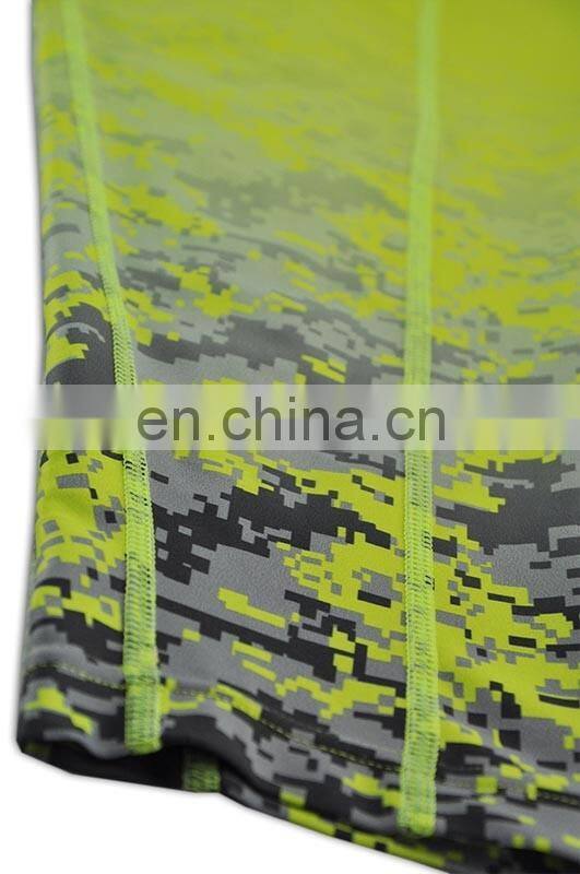 Compression Long Sleeve Men Tops long sleeve custom printed rash guard Custom sublimation long sleeve rash guard