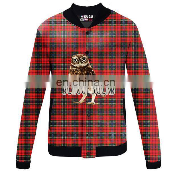 sublimated modern team light weight baseball jackets for players