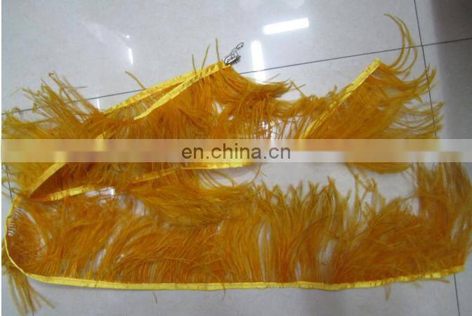 one yard quality and delivvery time assured ostrich feather trim