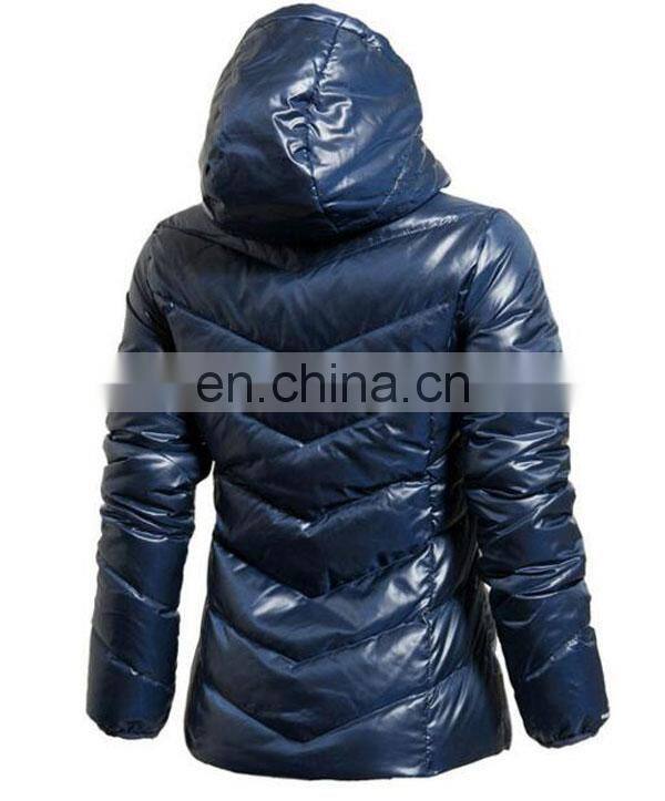 Custom european new style woman goose down jacket for winters