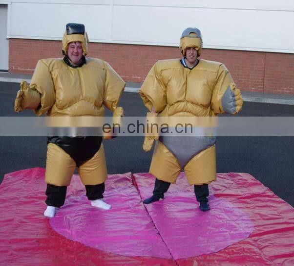 2013 hot inflatable sumo suit with cushion