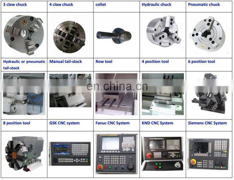 CNC turning Lathe Machine CJK6150B-2 high rigidity cast iron