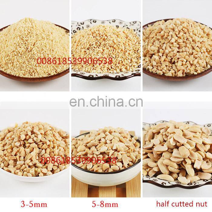 Groundnut Shredder Almonds Strip Cutting Almond Crusher Machine