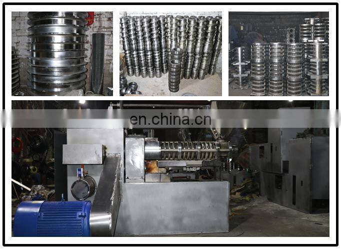 Commercial screw oil pressing machinery for palm