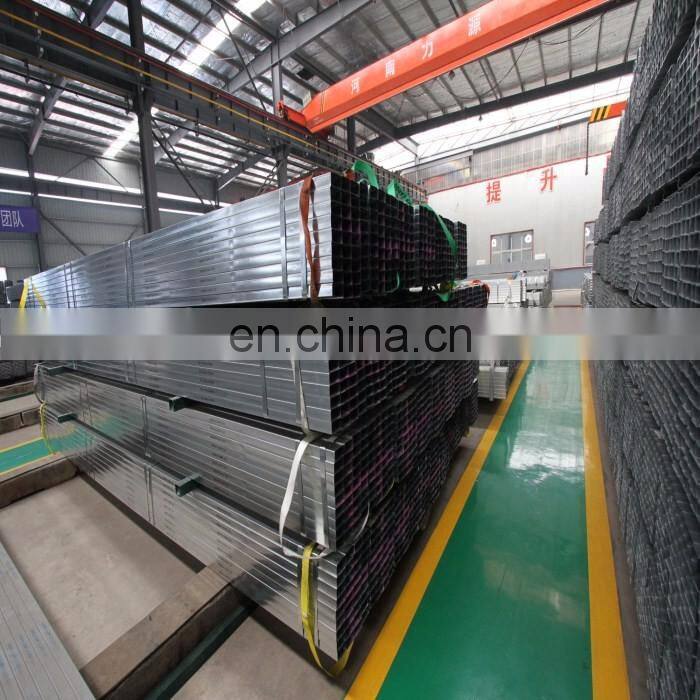 Honesty Factory Supply Building Material Steel Trading Company Pre Galvanized Surface Treatment Rectangular Pipe