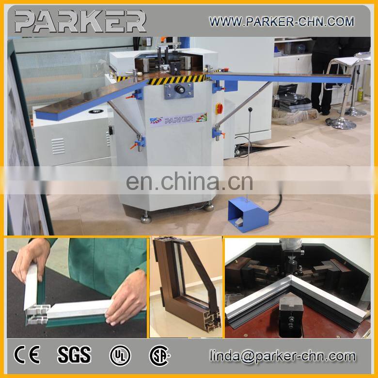 Single head hydraulic crimping machine for aluminium windows