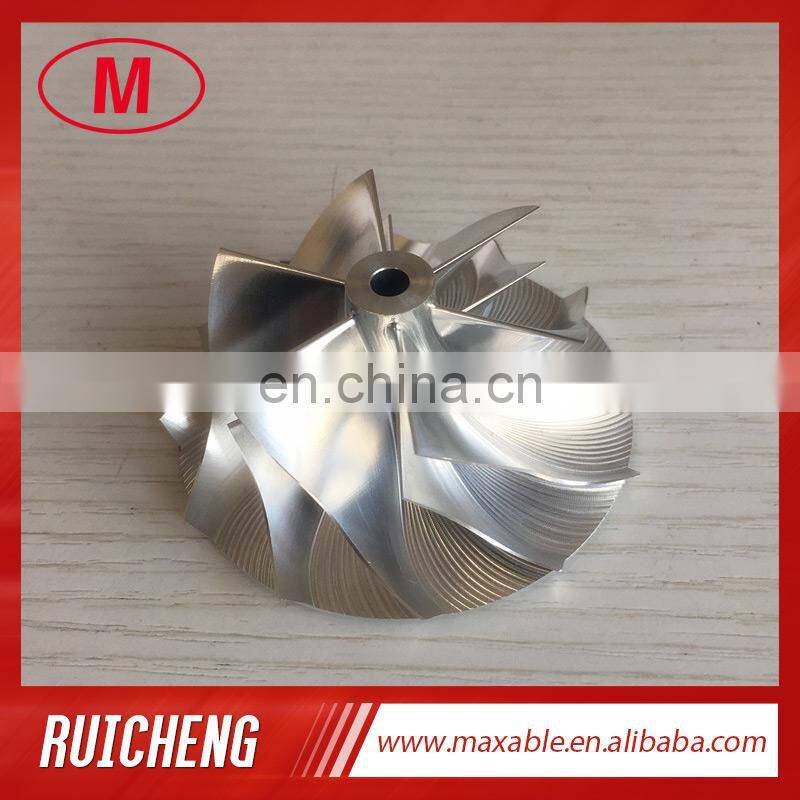 TD04HL 51.00/67.00mm 6+6 blades turbo Turbocharger milling/aluminum 2618/billet compressor wheel