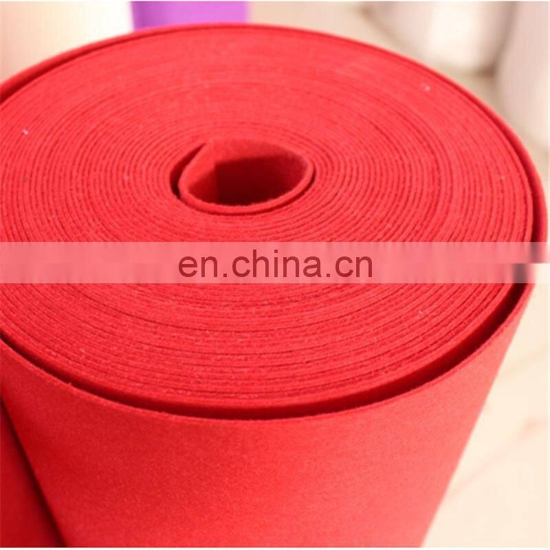 Make-to-order Color Needle Punched Polyester Nonwoven Fabric Cloth Felt