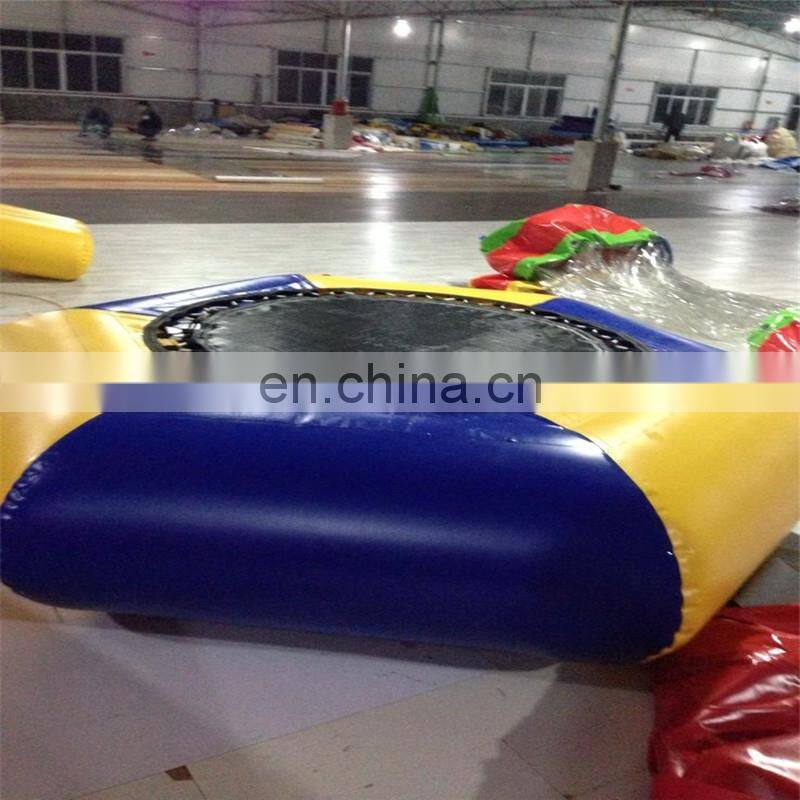 Factory Price Water Amusement Park Inflatable Water Floating Trampoline For Pool