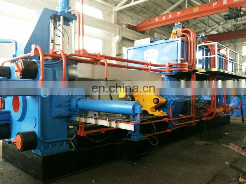 Horizontal type hydraulic aluminum/brass profile extrusion machine