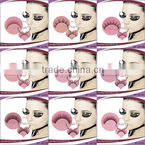 lady's korea natural looking synthetic flase wispy eyelashes