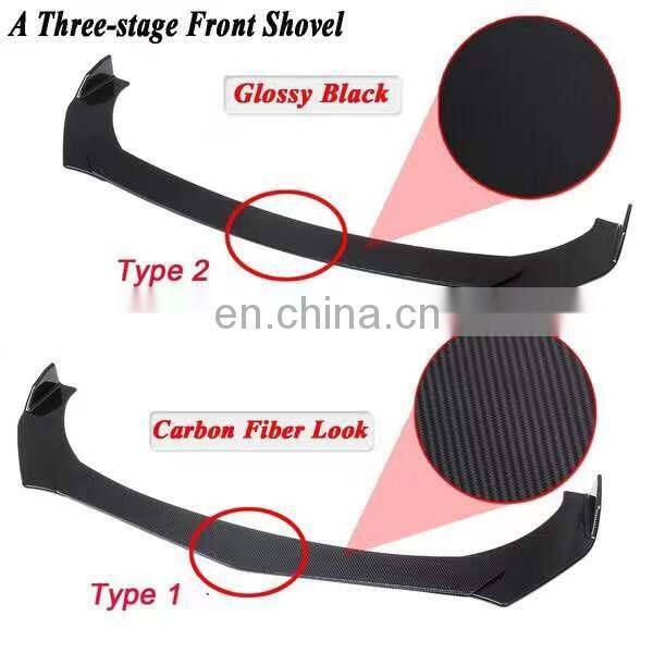 Car Accessories Parts Front Bumper Spoiler Skirt Protector Lips changzhou factory keyray