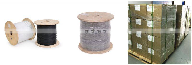 2 core Self-supported g657a ftth drop cable FTTH outdoor Drop fiber optic cable