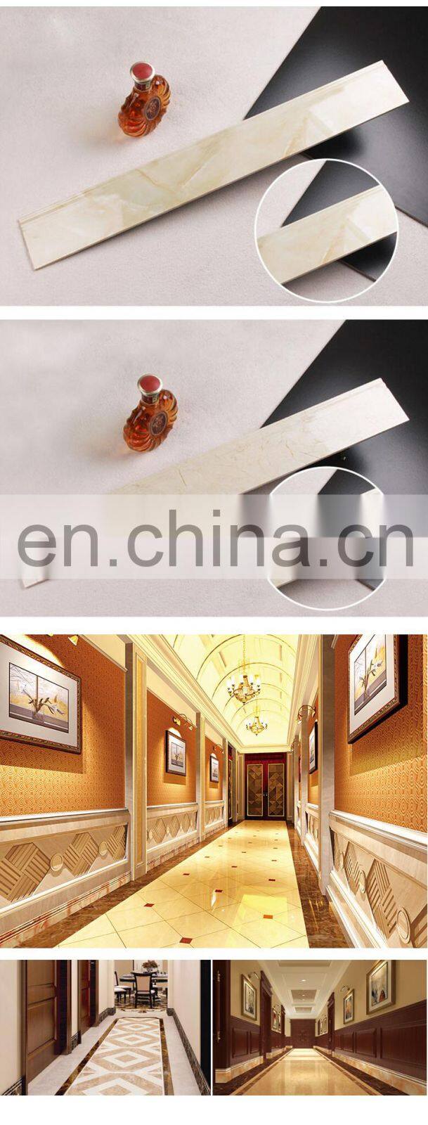 8*45 or 10*60cm ceramic porcelain wall and floor ceramic skirting tile