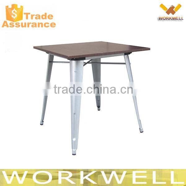 WorkWell industrial metal frame stackable chair Kw-St21