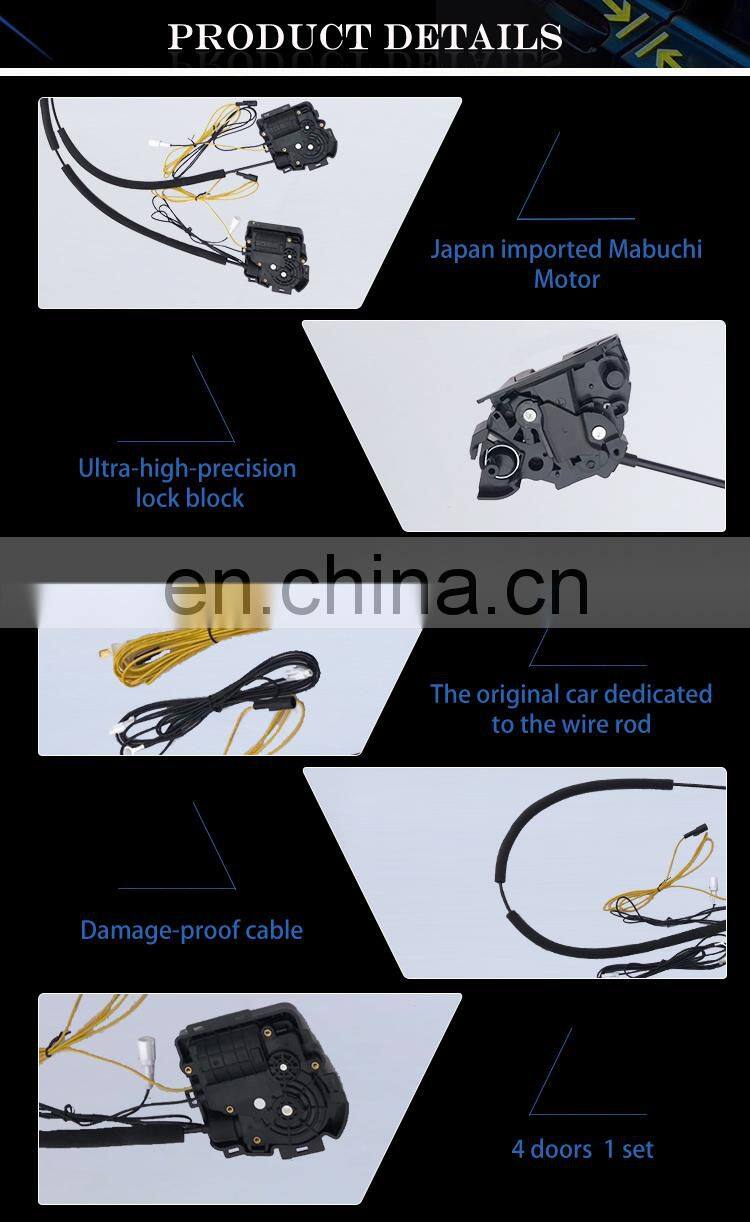 Car door soft closer for LAND CRUISER PRADO